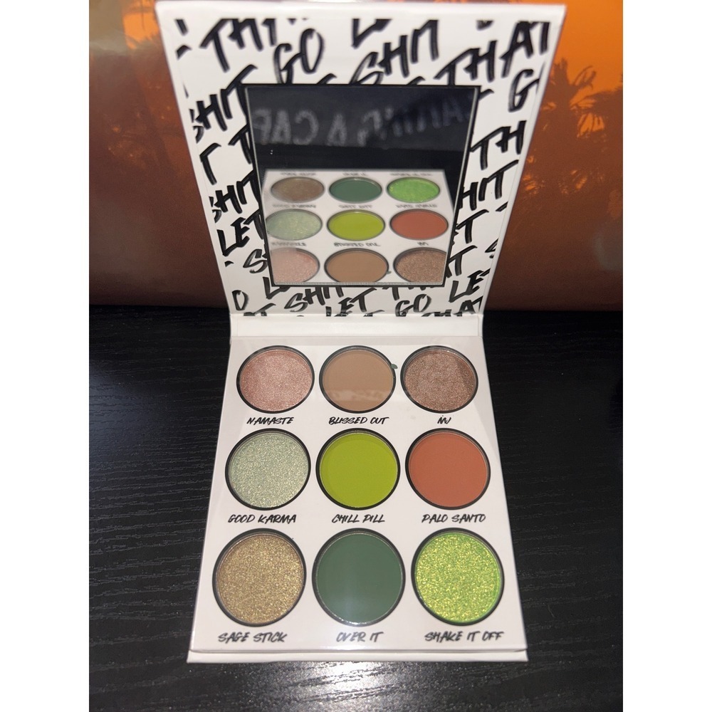 BH Cosmetics Let That Sh*t Go 9 Color Eye Shadow Palette Makeup